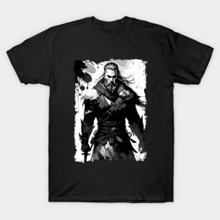 Fierce viking warrior ready to conquer the world / Norse Mythology T-Shirt